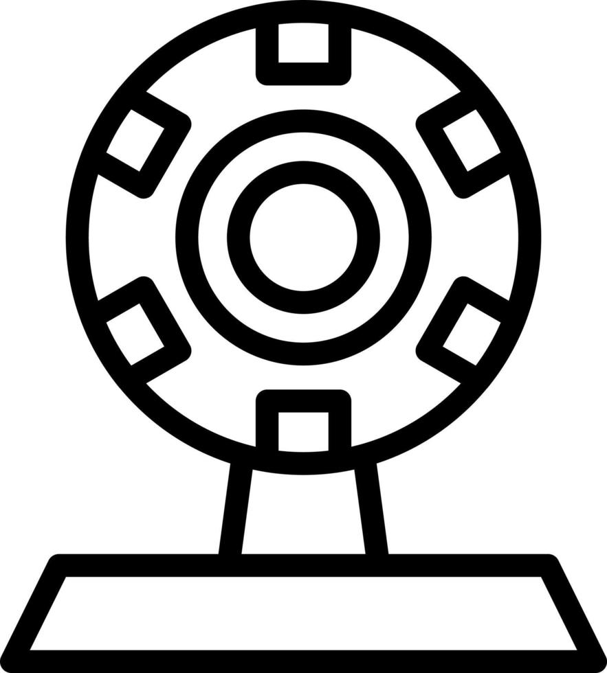 Webcam Vector Icon Design