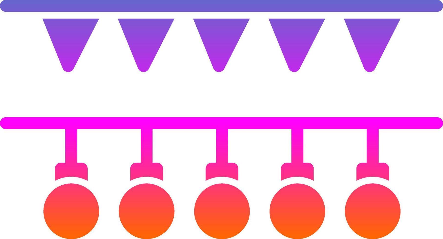 Garland Vector Icon Design