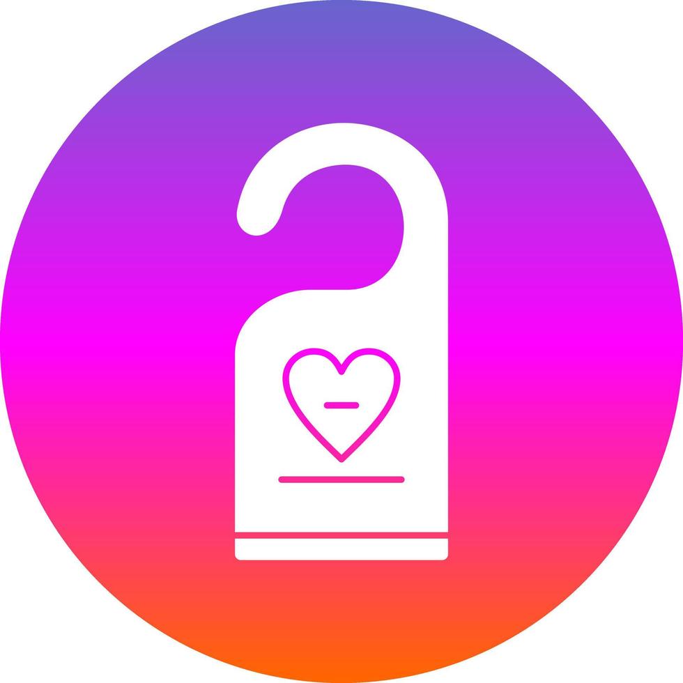 Do not Disturb Vector Icon Design