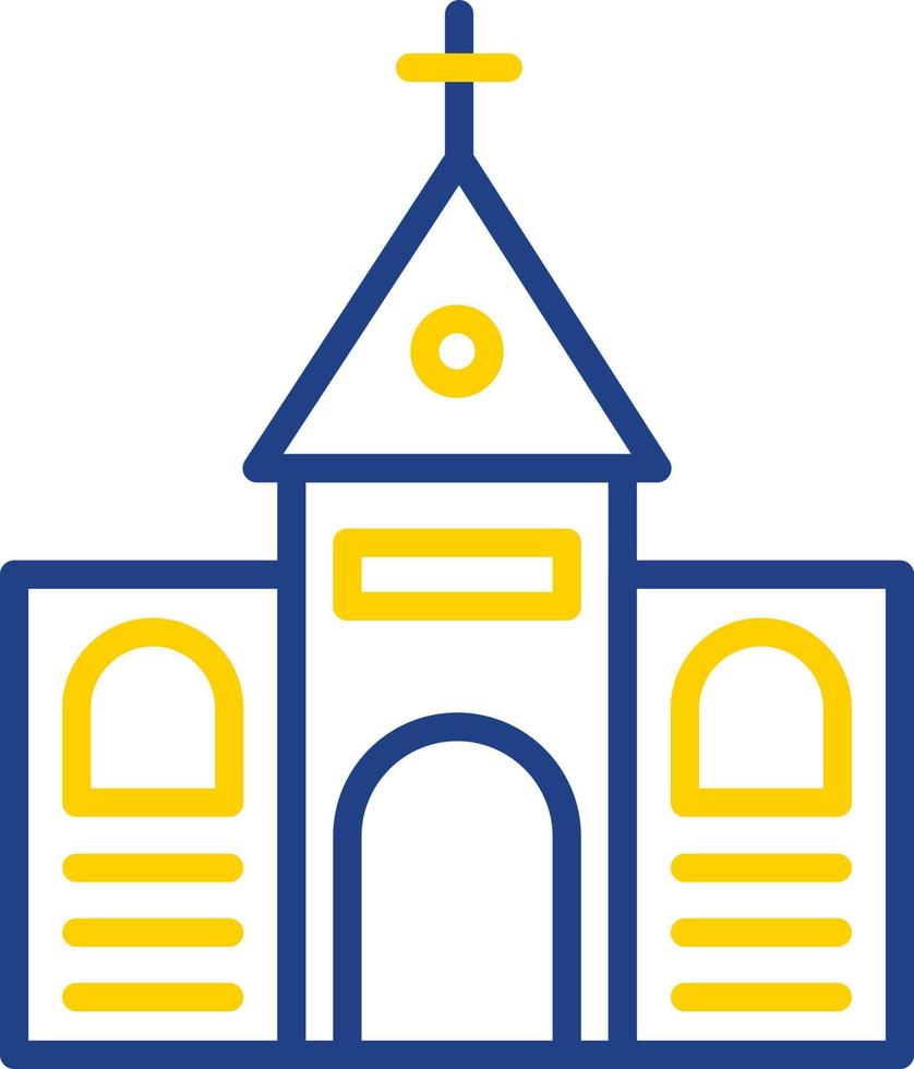 Church Vector Icon Design