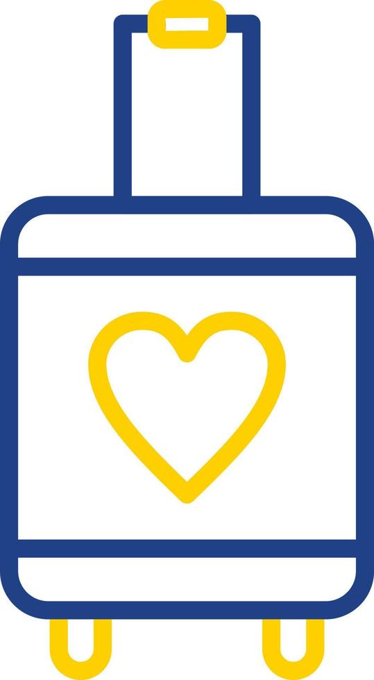 Suitcase Vector Icon Design