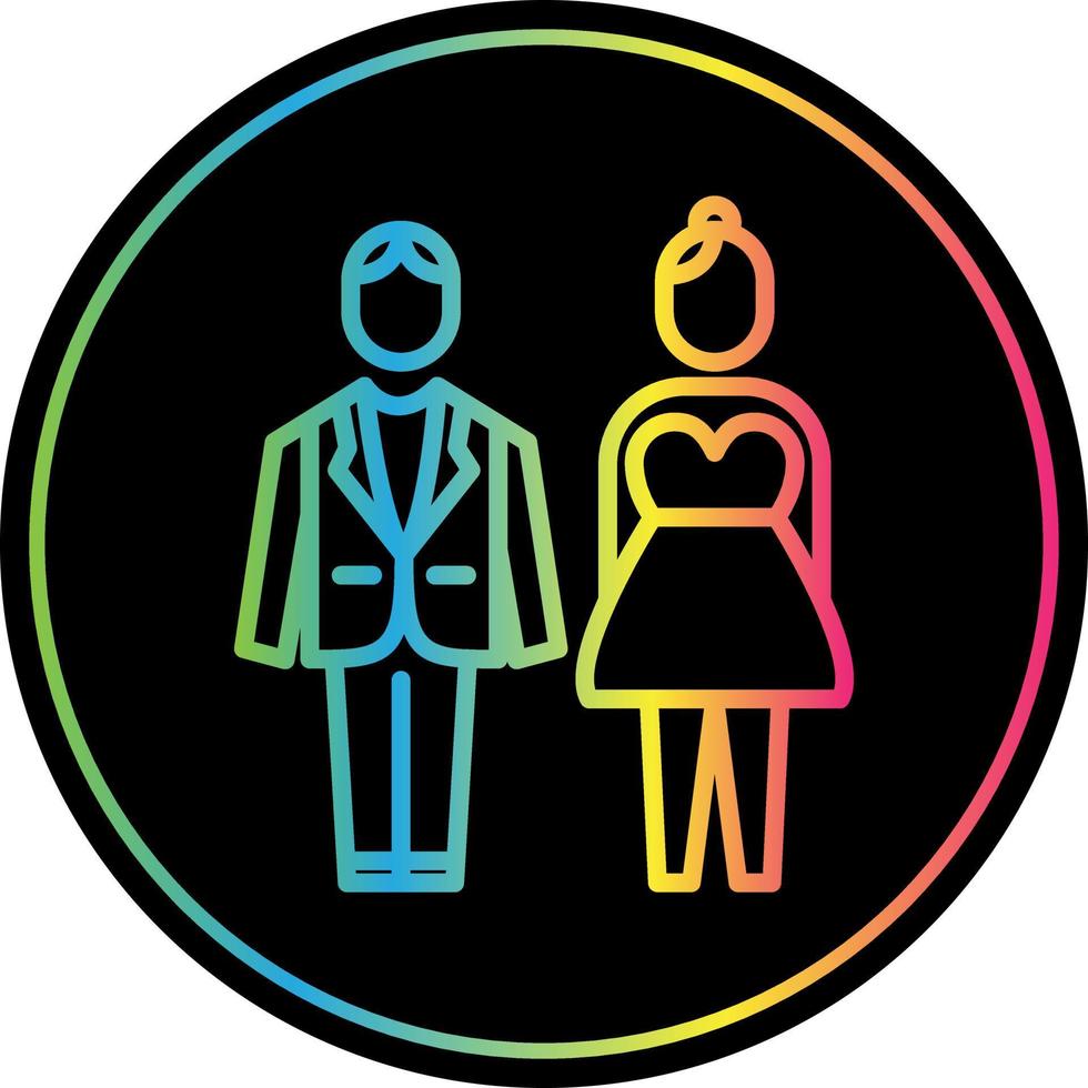 Groom Vector Icon Design