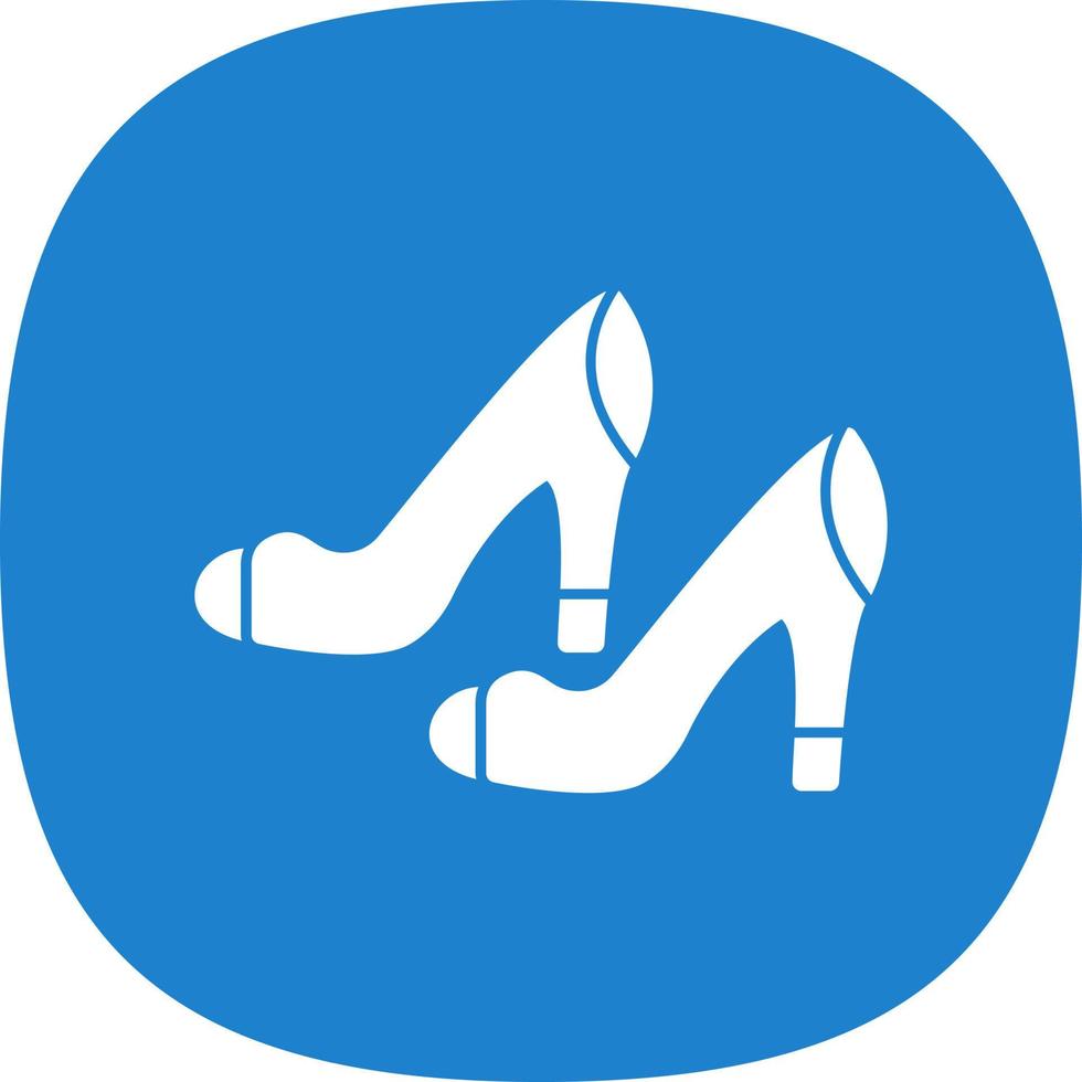 High Heels Vector Icon Design