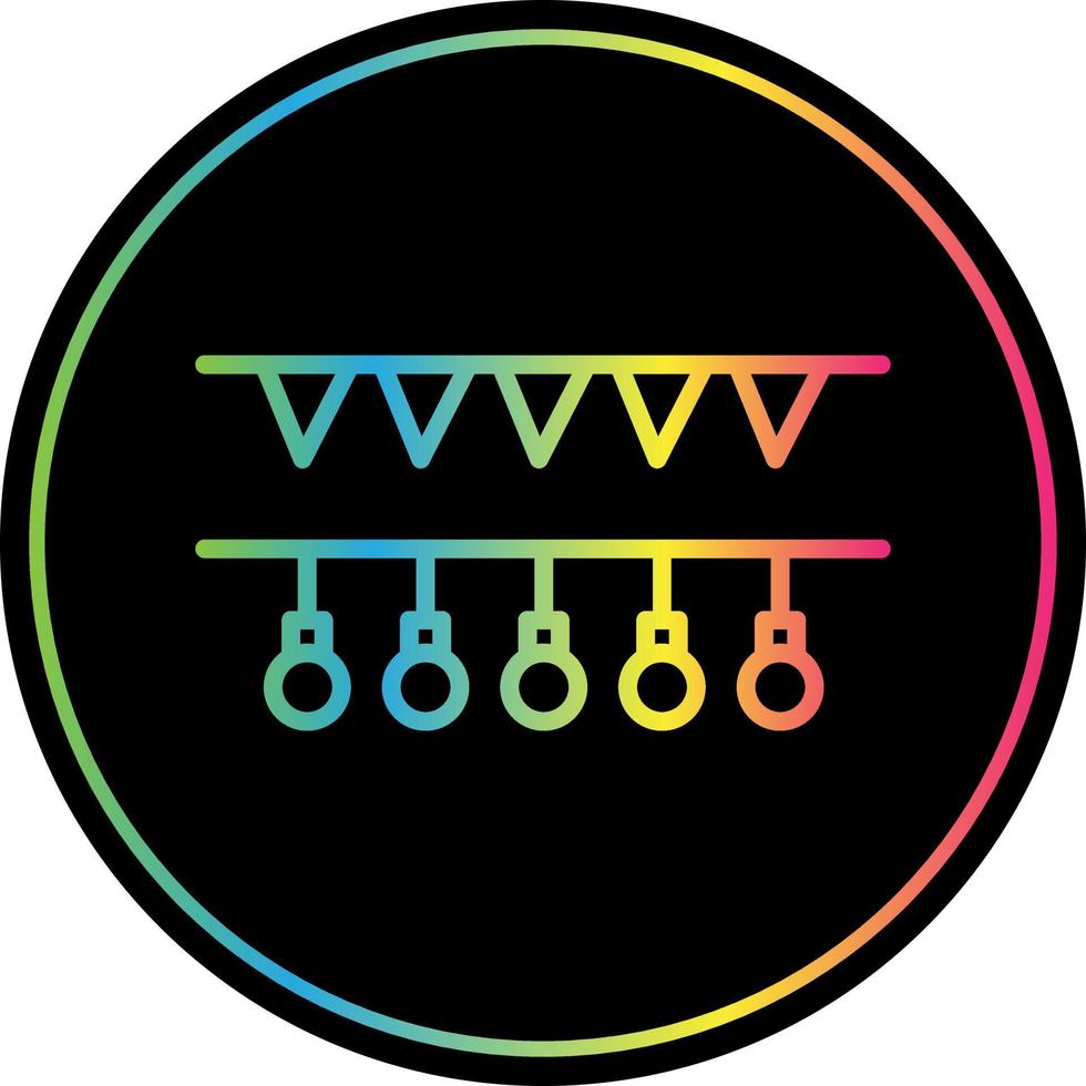 Garland Vector Icon Design