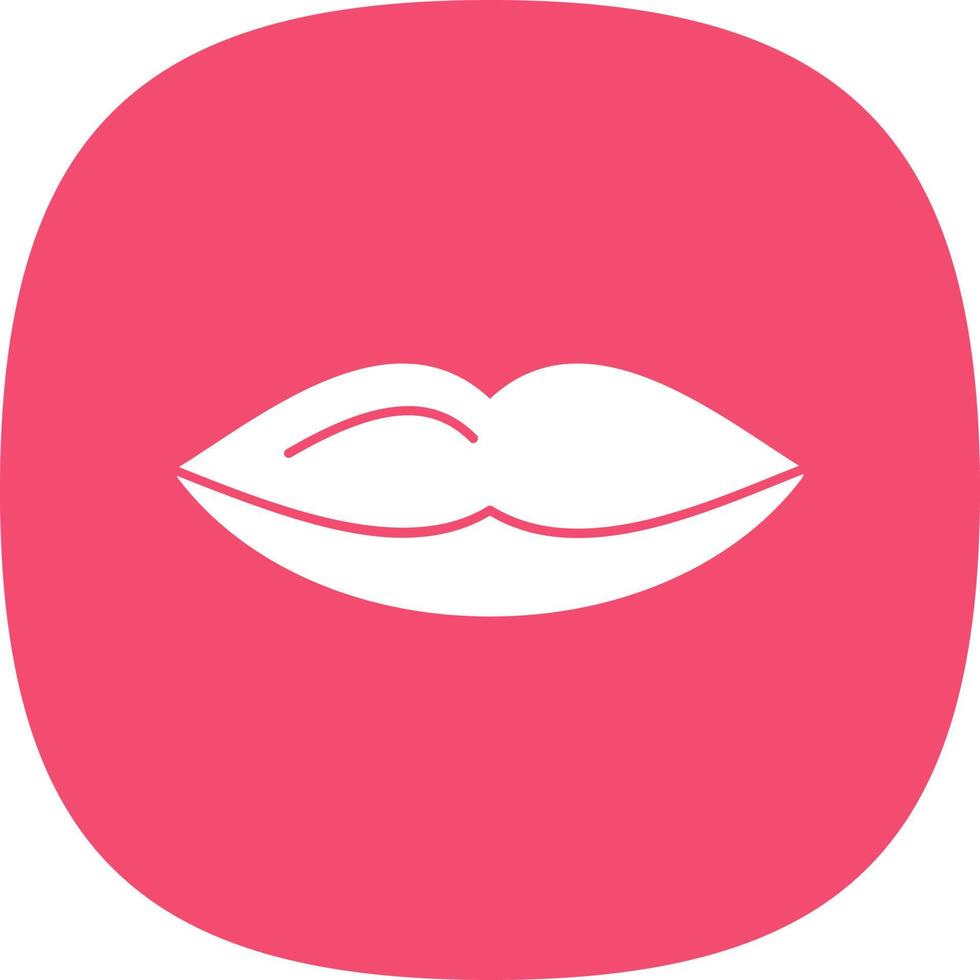 diseño de icono de vector de labios