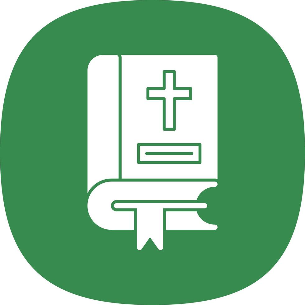 diseño de icono de vector de biblia