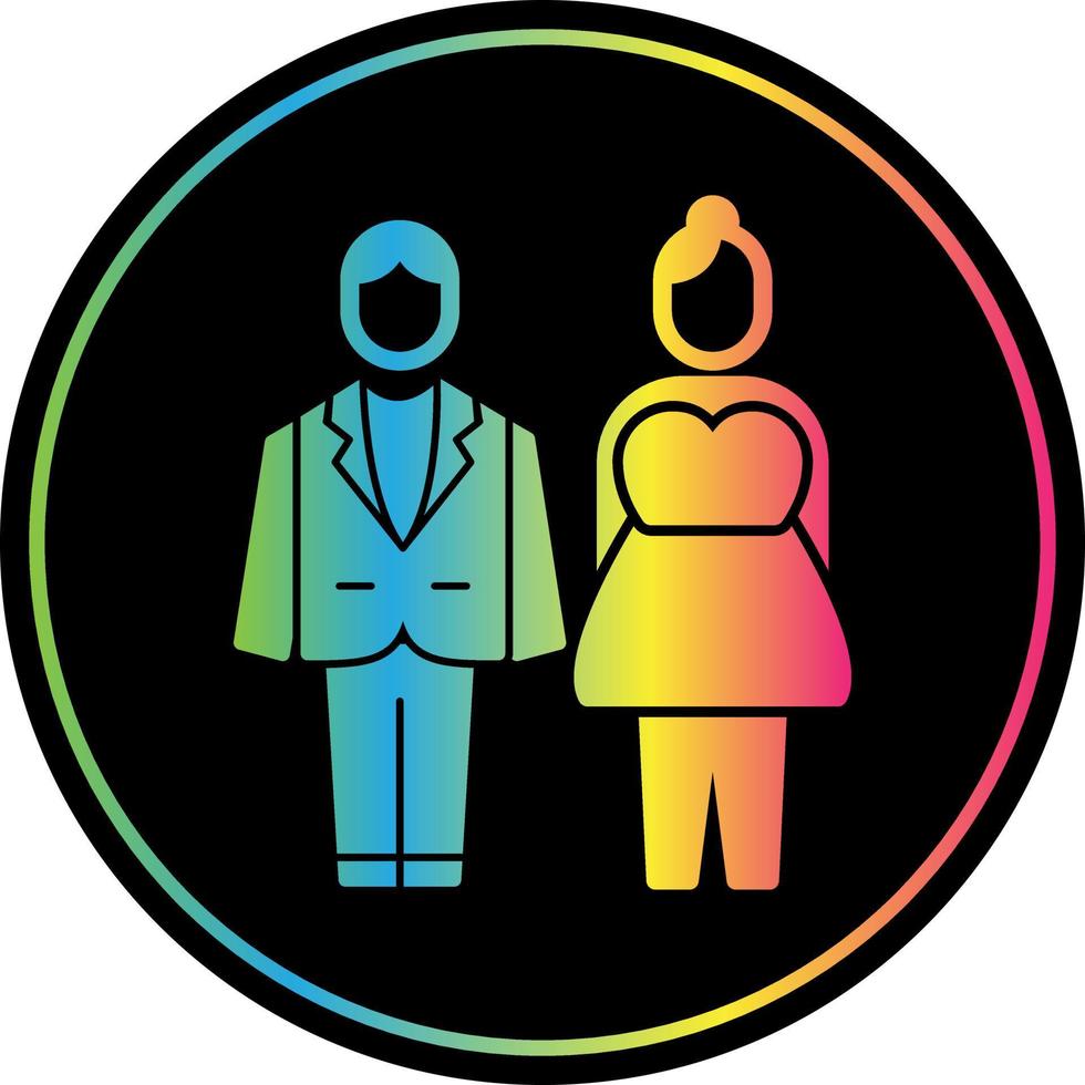 Groom Vector Icon Design