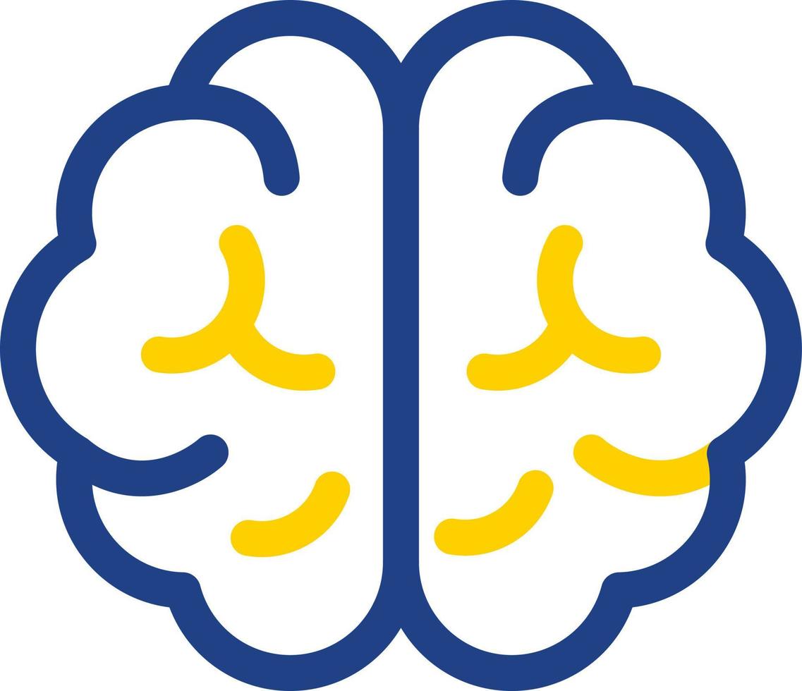 diseño de icono de vector de neurología