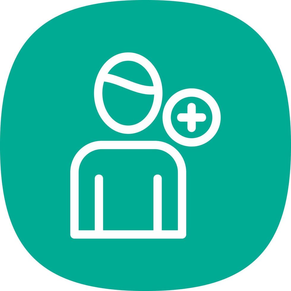 Patient Vector Icon Design
