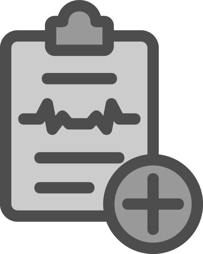 Medical History Vector Icon Design