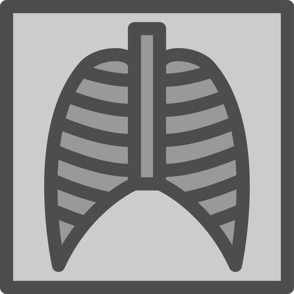 Xray Vector Icon Design