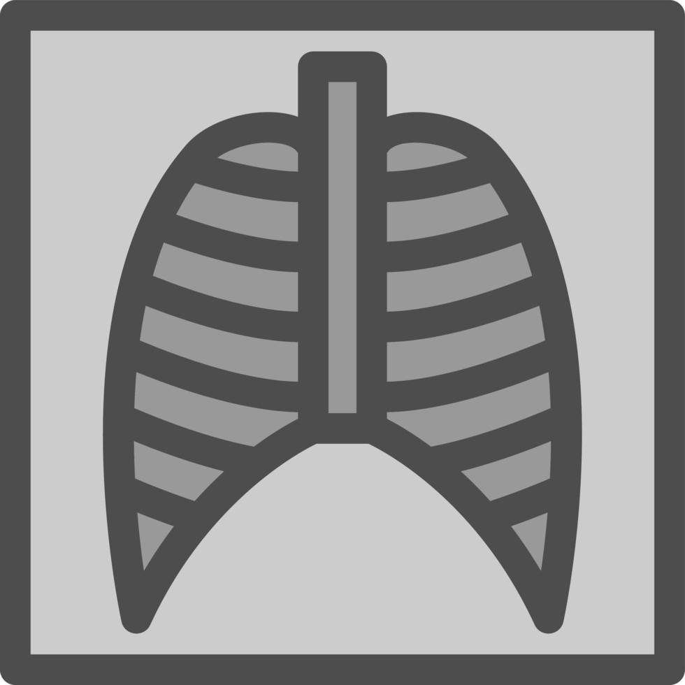 Xray Vector Icon Design