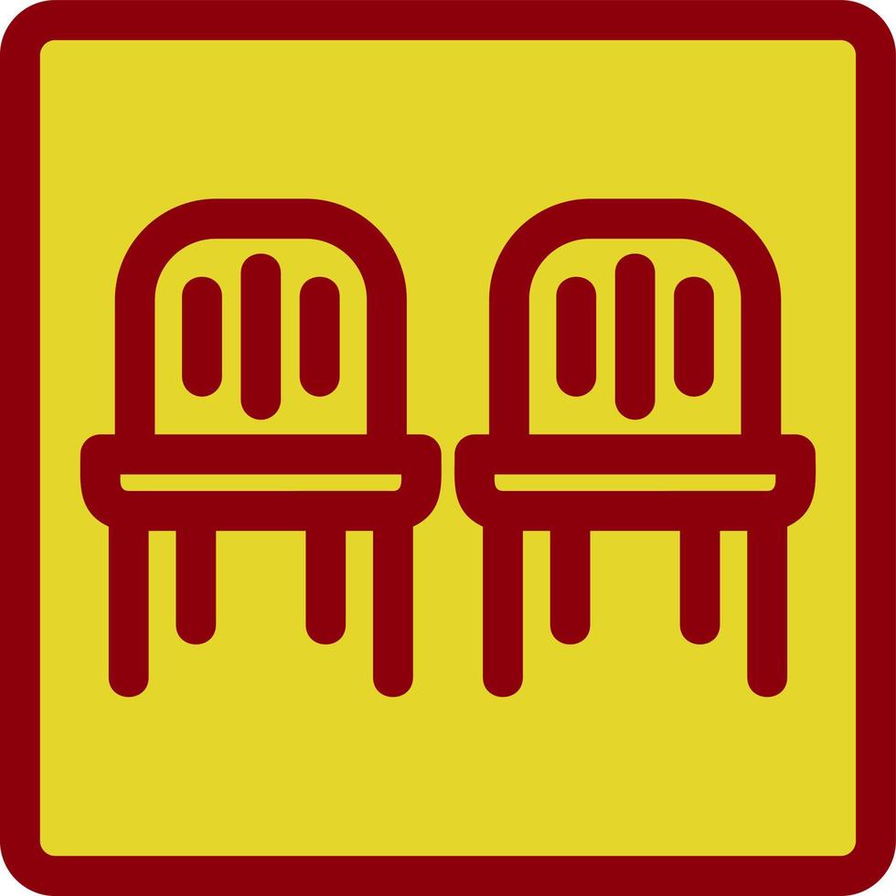 Waiting Room Vector Icon Design