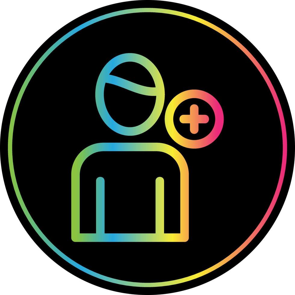 Patient Vector Icon Design