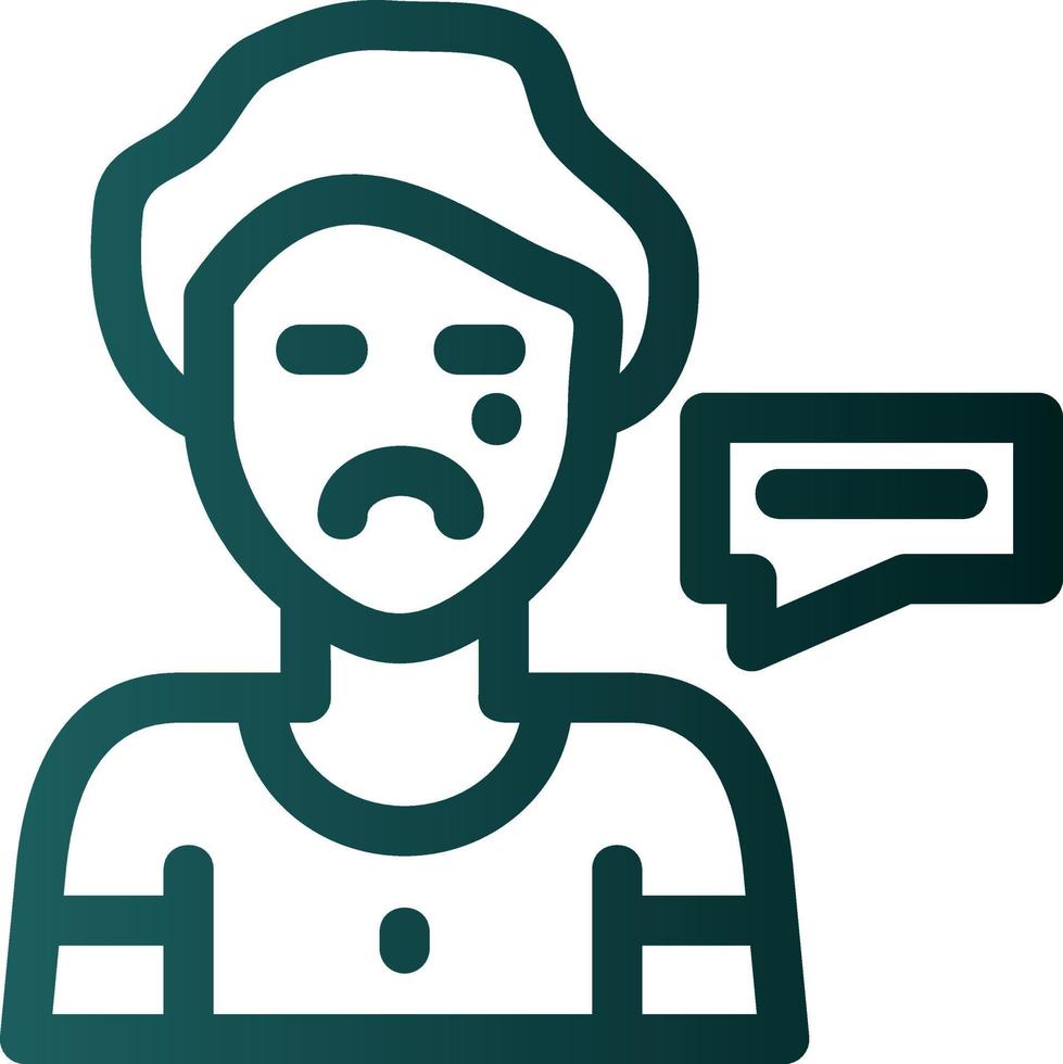 Apology Vector Icon Design