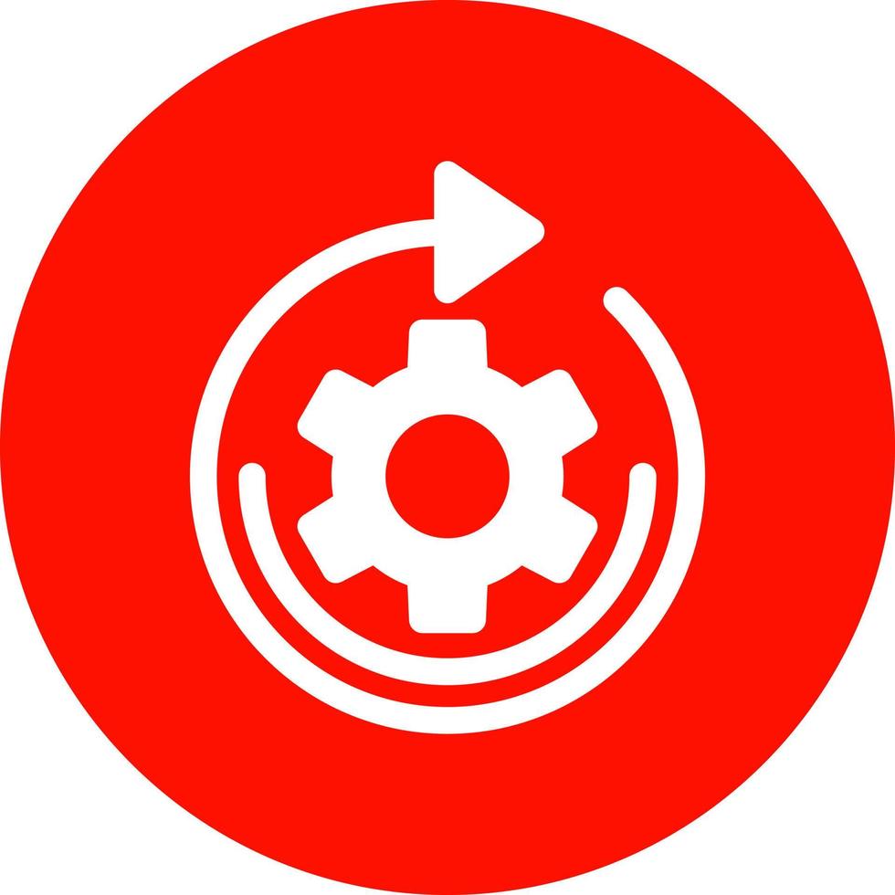 Process Vector Icon Design