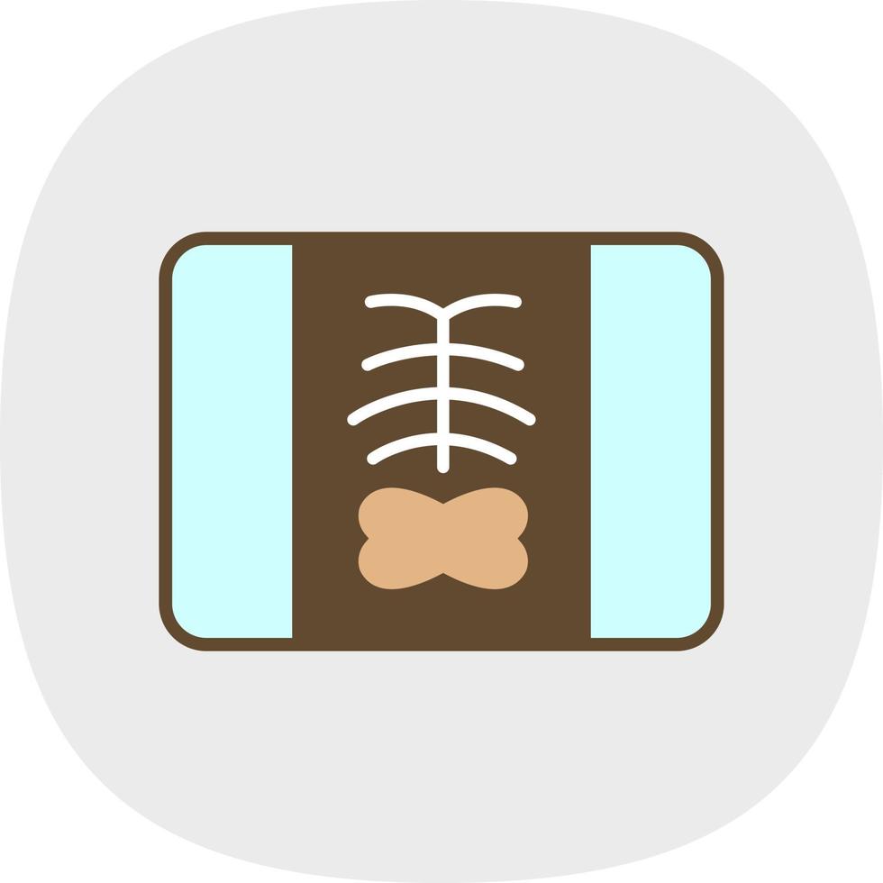 diseño de icono de vector de radiología