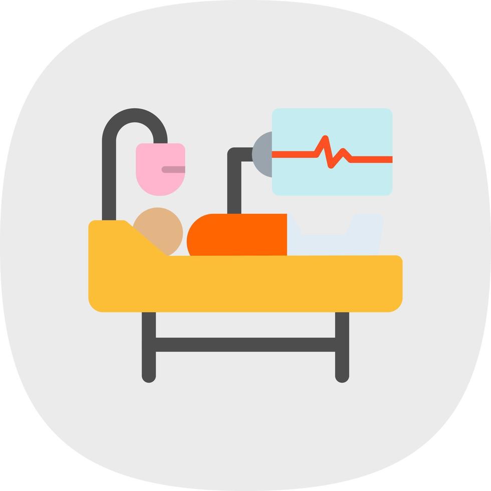 Medical Supervision Vector Icon Design