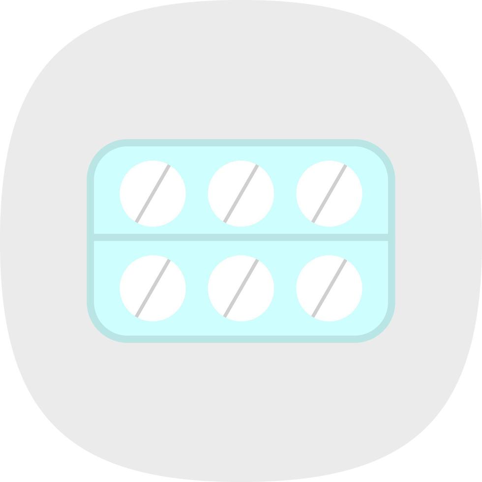 Tablet Package Vector Icon Design