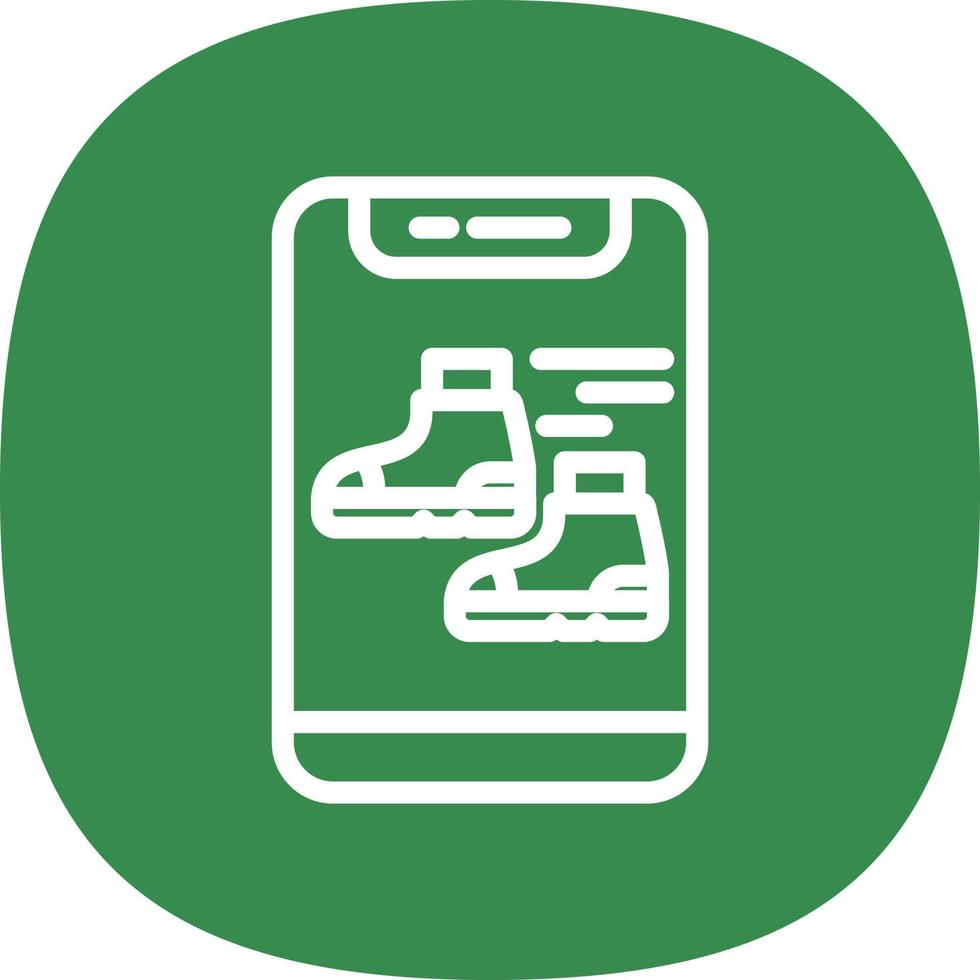 Jogging Vector Icon Design