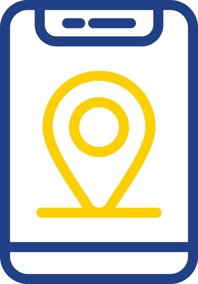 Distance Vector Icon Design