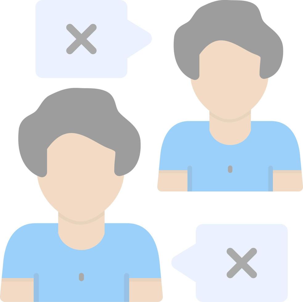 People Disagree Vector Icon Design