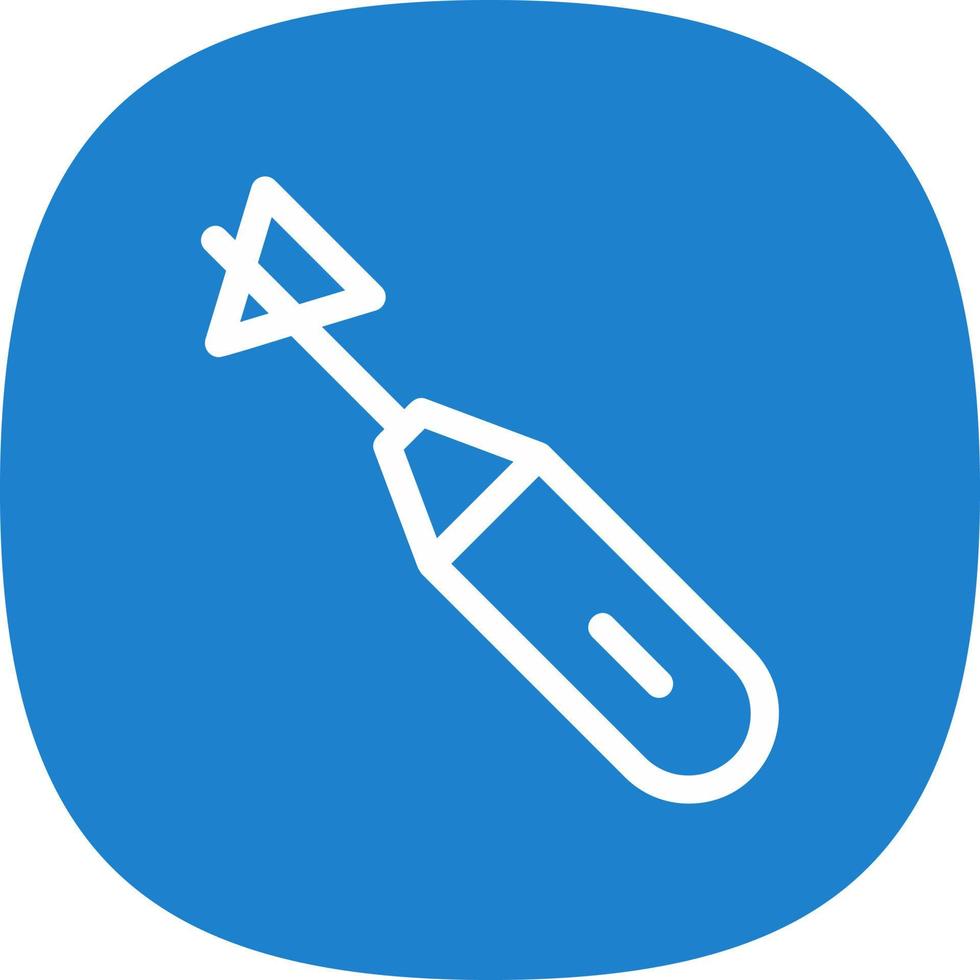 Reflex Hammer Vector Icon Design