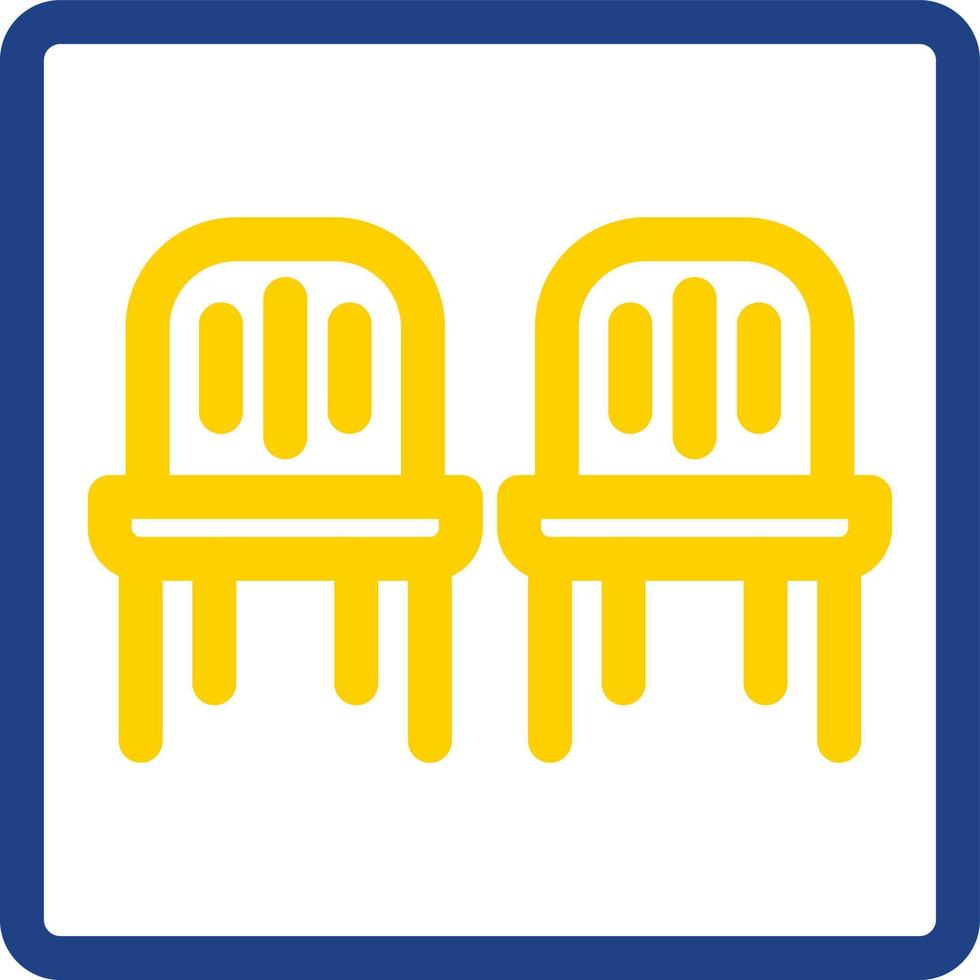 Waiting Room Vector Icon Design