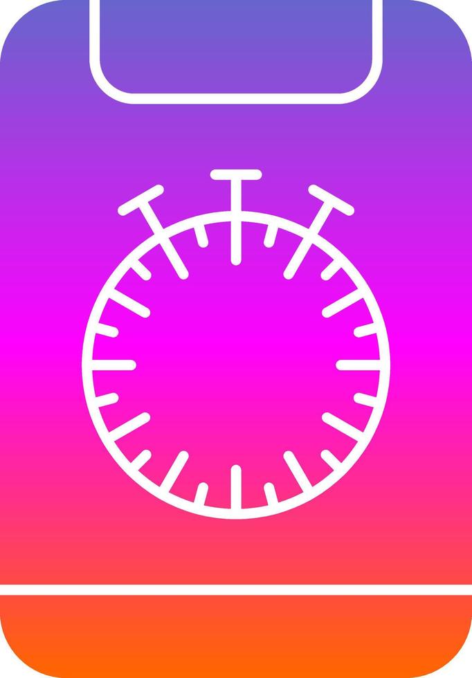 Stopwatch Vector Icon Design