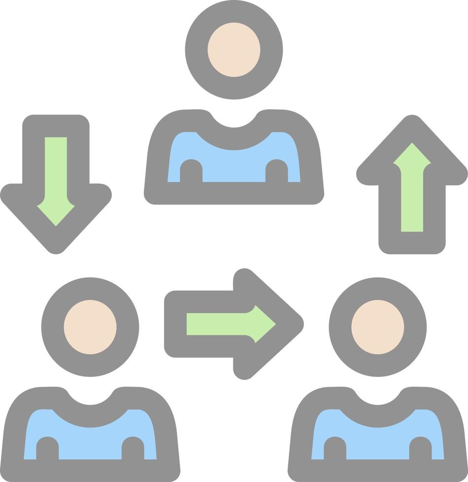 Interpersonal Vector Icon Design
