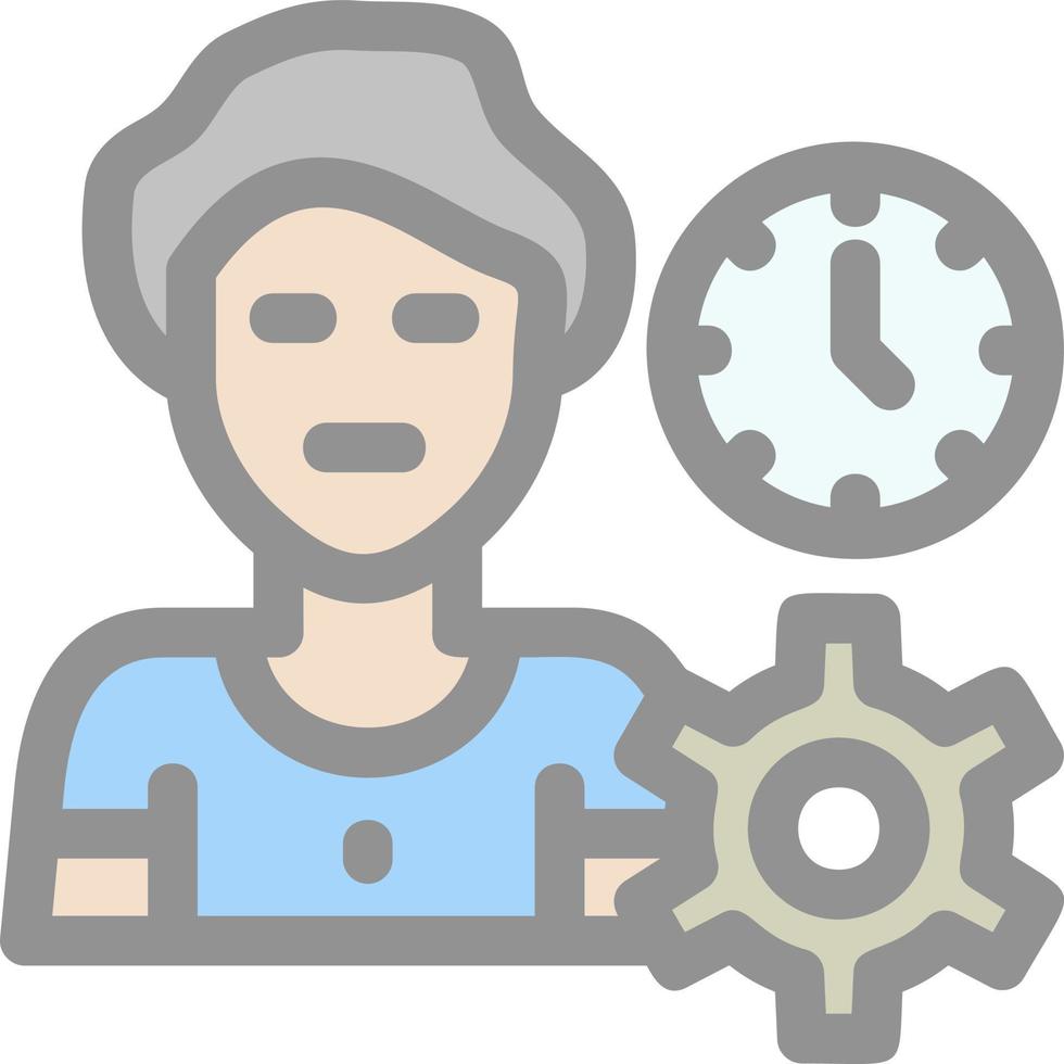 Stress Management Vector Icon Design