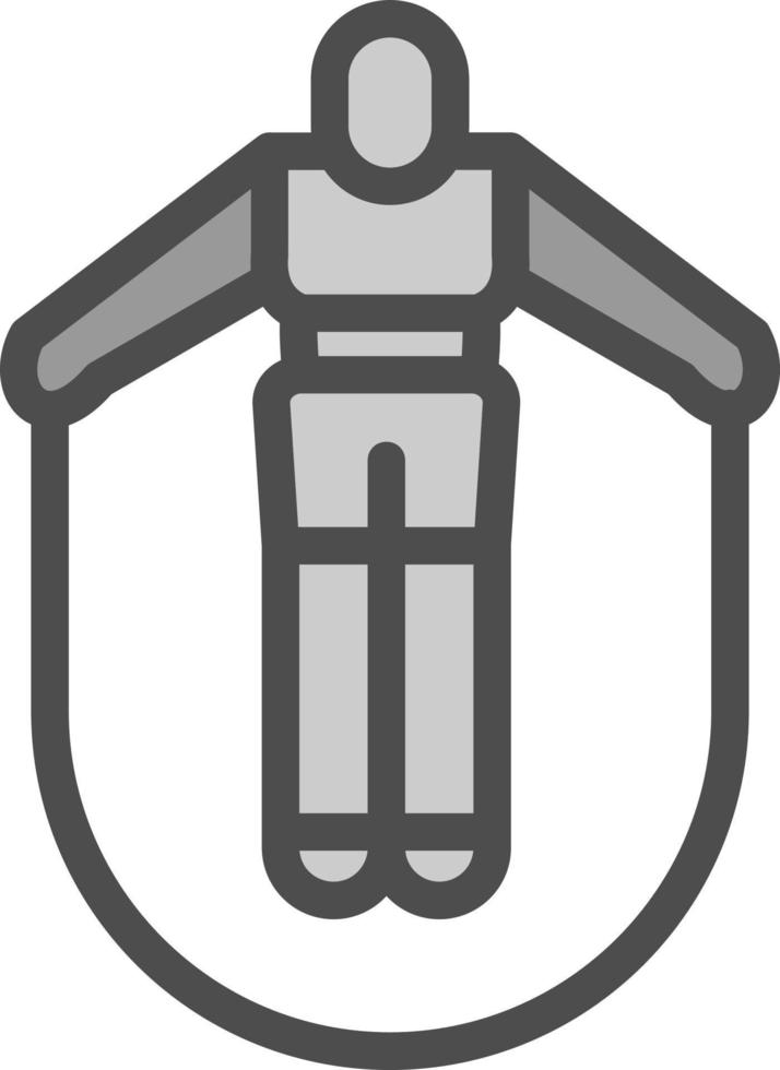Jumping Jack Vector Icon Design