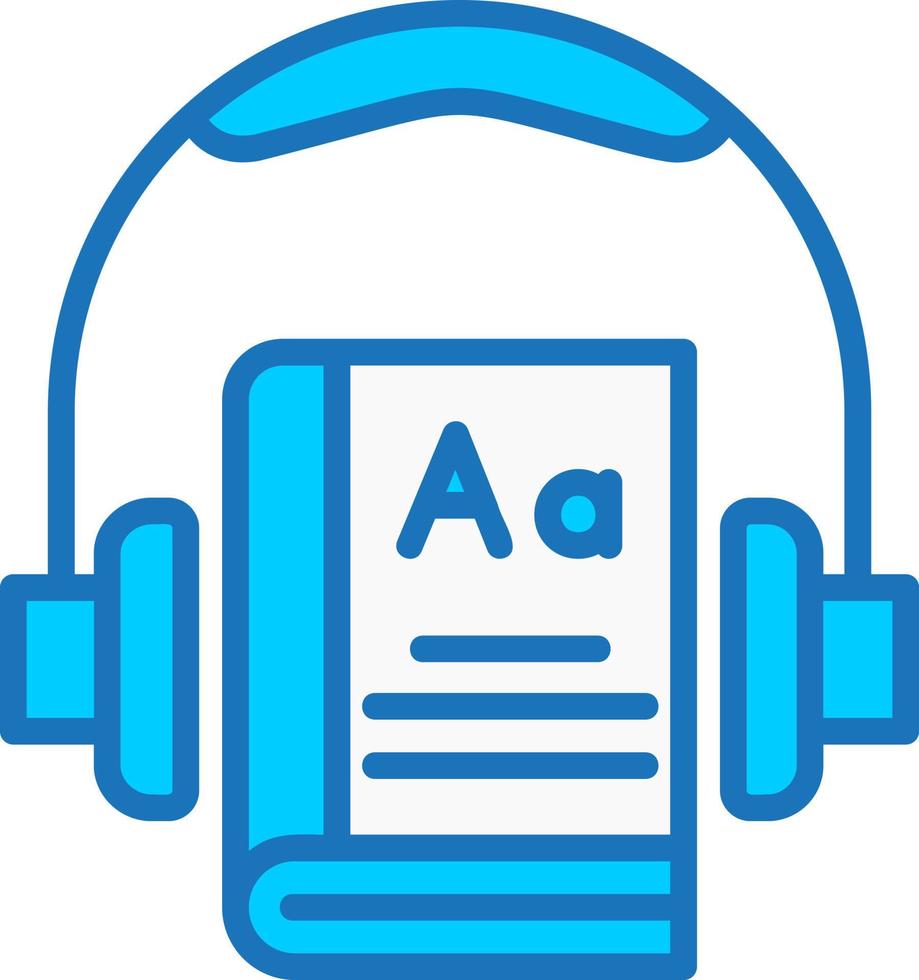 Audiobook Vector Icon