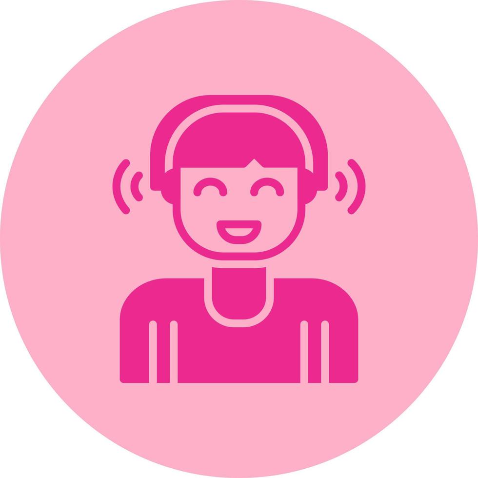 Listening Vector Icon