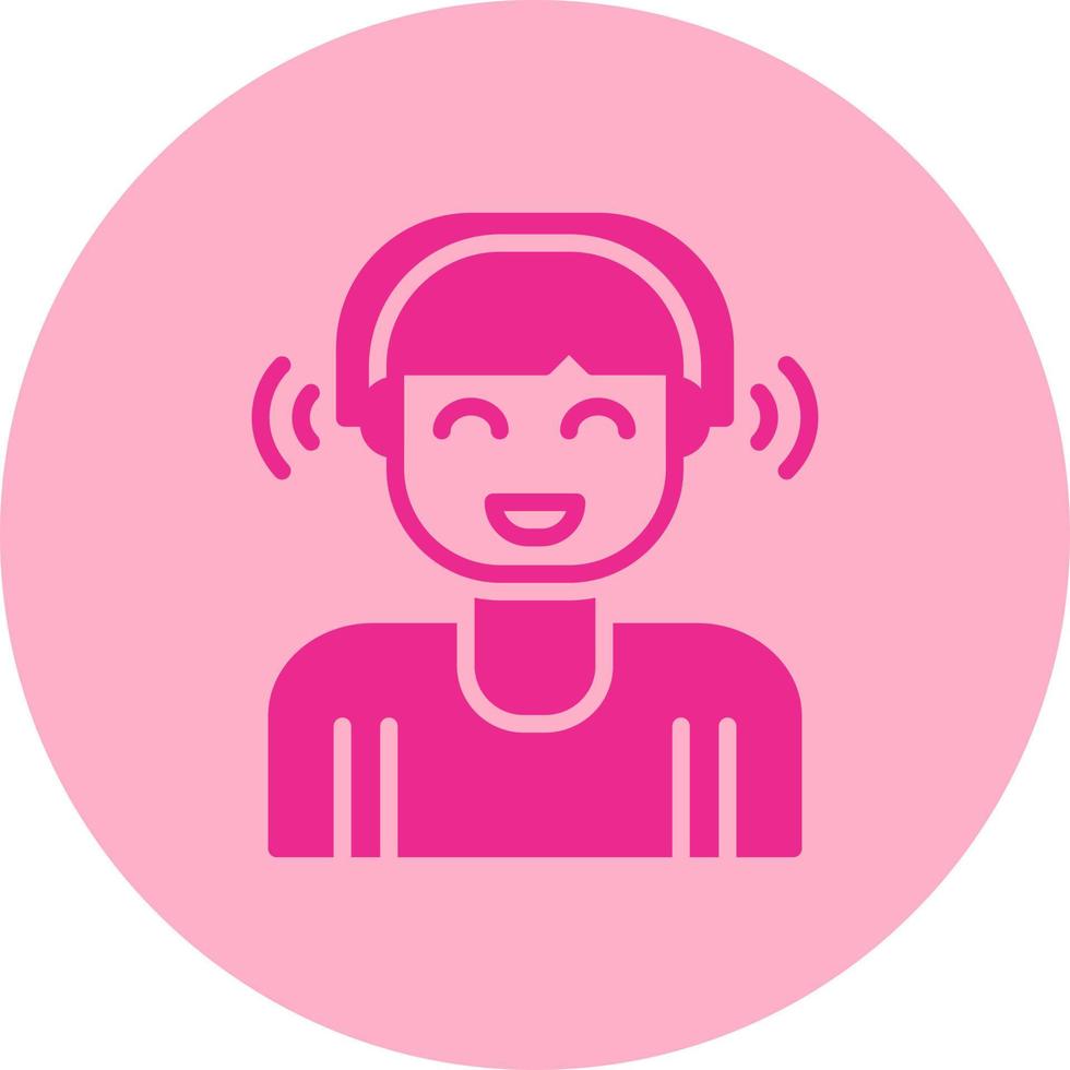 Listening Vector Icon