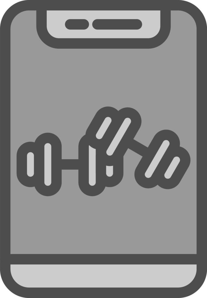 Dumbbells Vector Icon Design