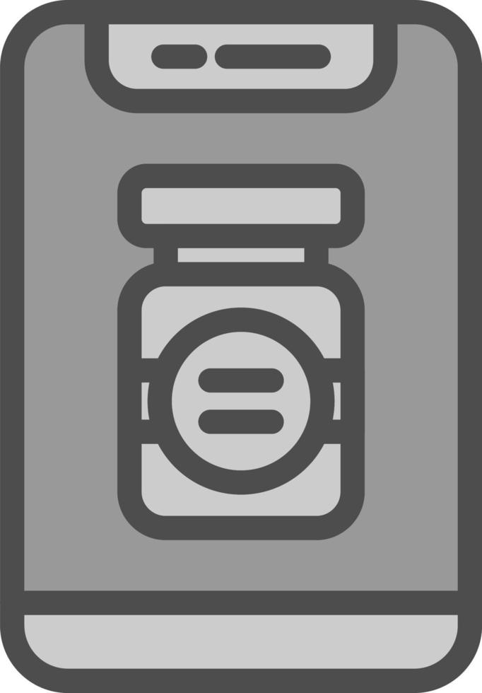 Protein Powder Vector Icon Design