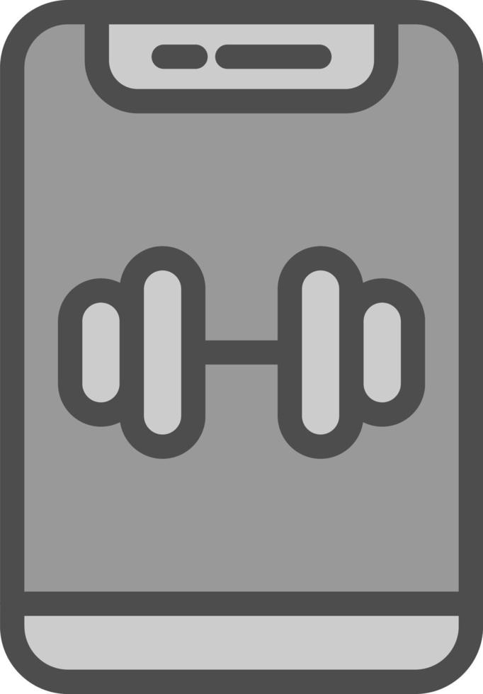 Weight Lifting Vector Icon Design