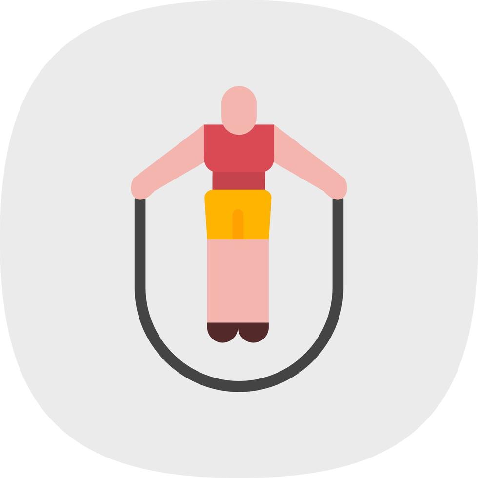 Jumping Jack Vector Icon Design