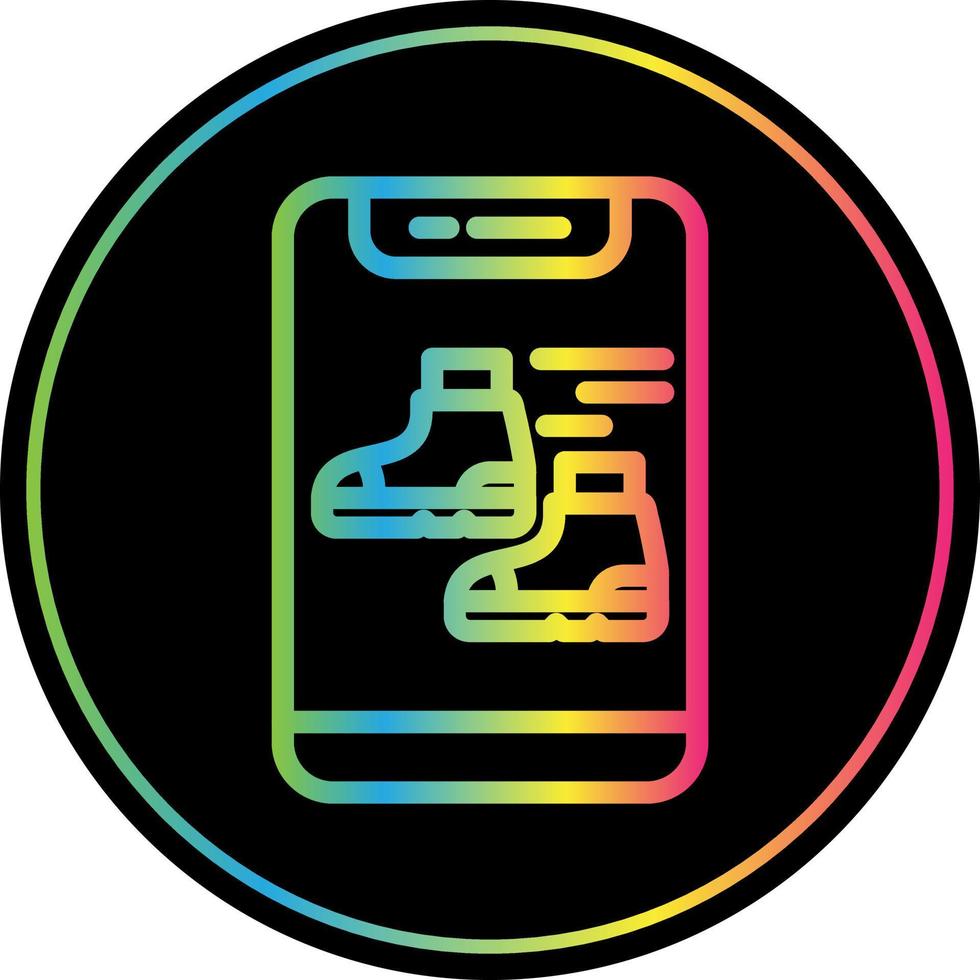 Jogging Vector Icon Design