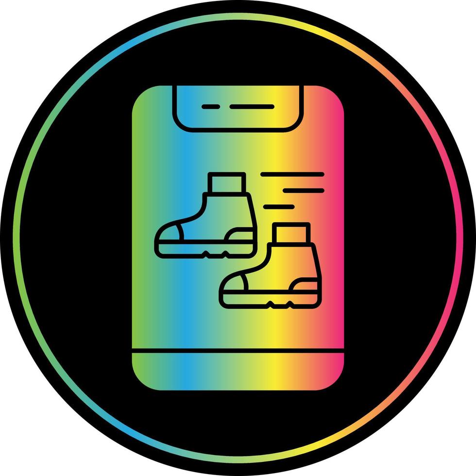 Jogging Vector Icon Design