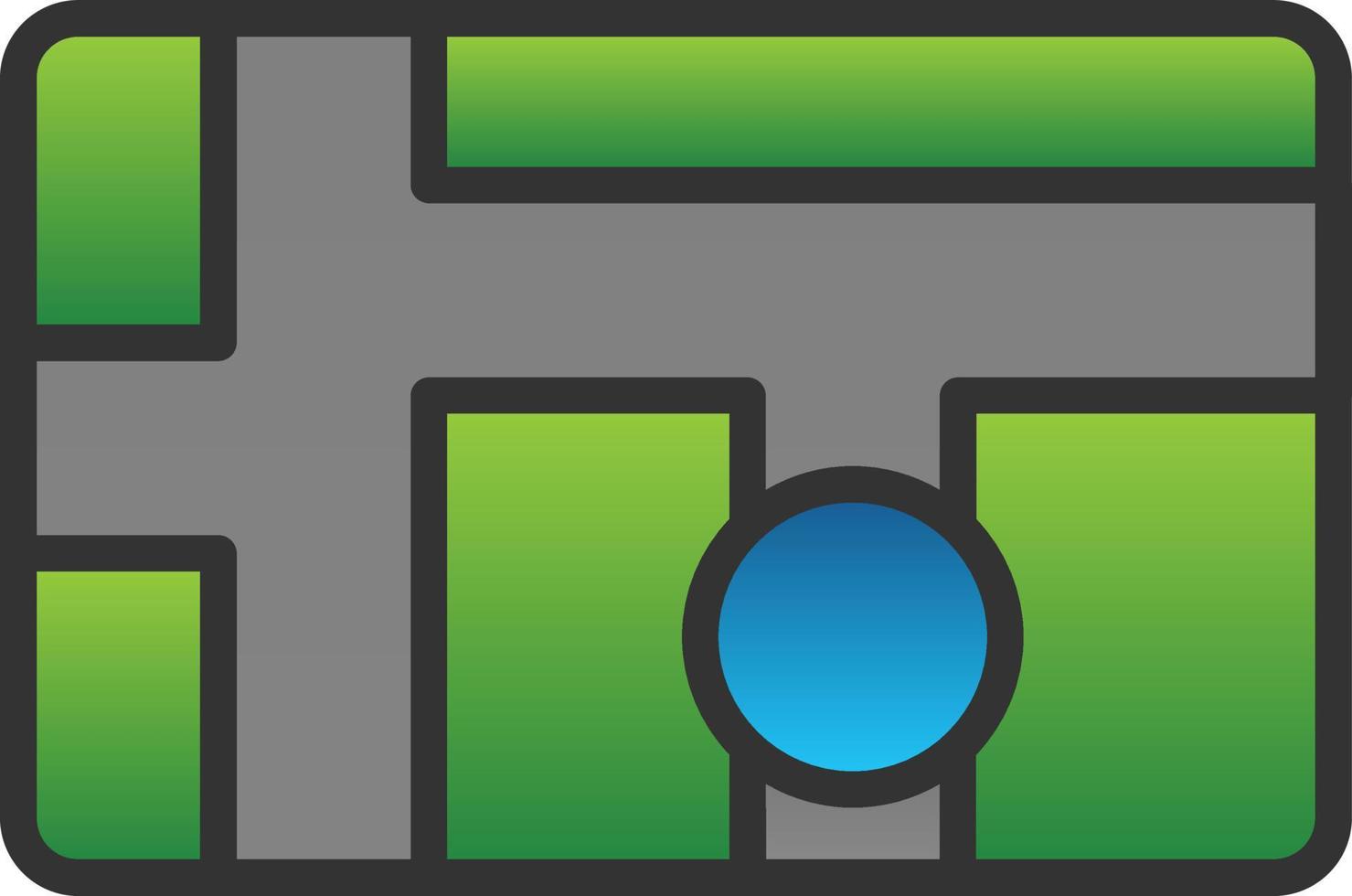 Race Route Vector Icon Design