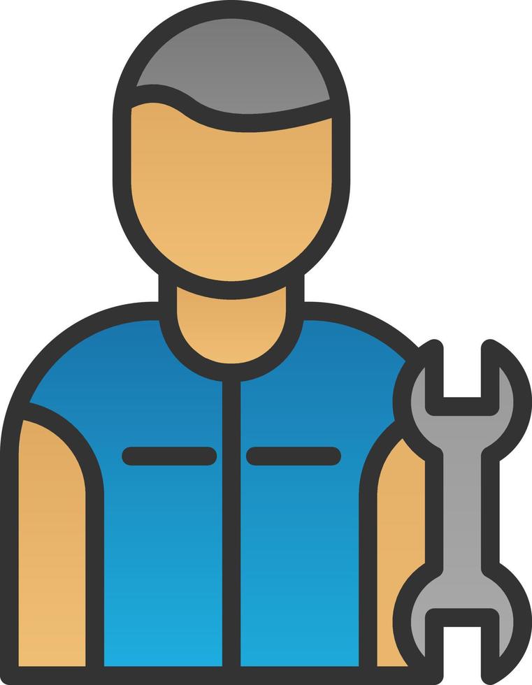 Mechanic Vector Icon Design