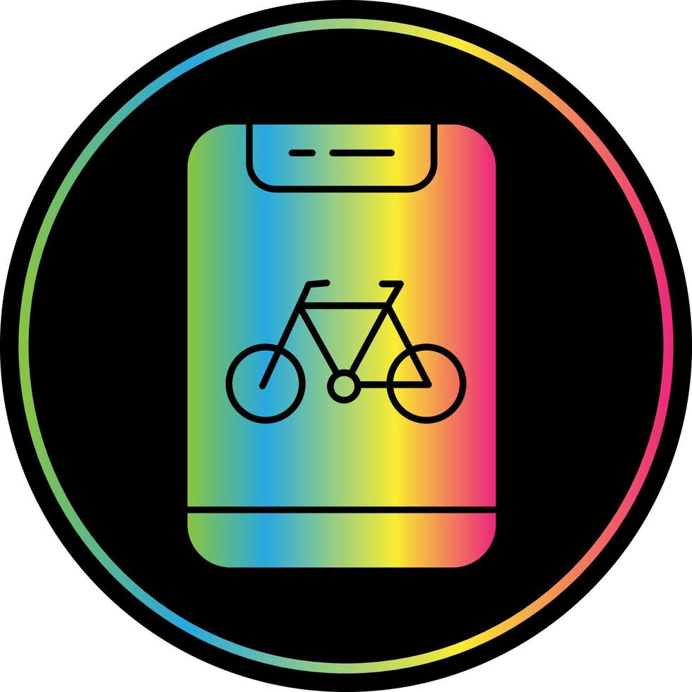 Cycling Vector Icon Design