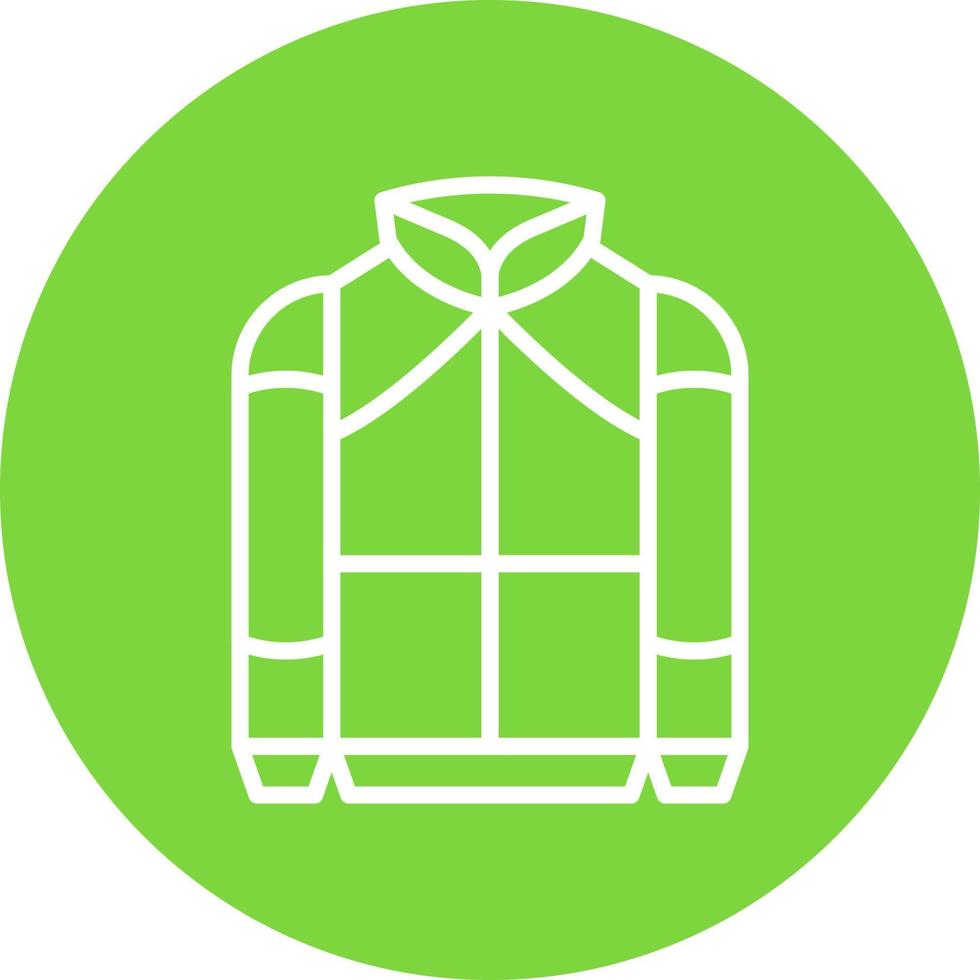 diseño de icono de vector de chaqueta de carrera