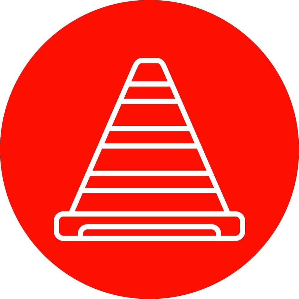 Traffic Cone Vector Icon Design 15986125 Vector Art at Vecteezy