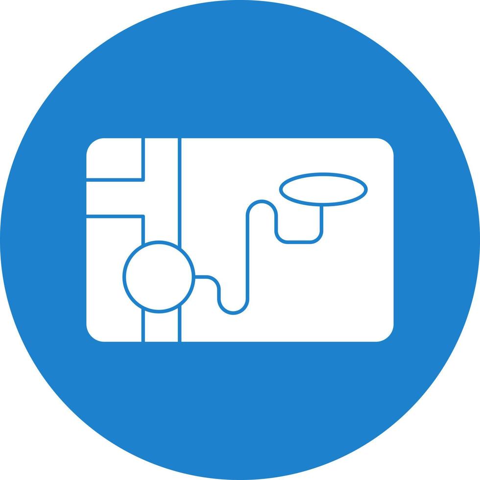 Race Navigation Vector Icon Design