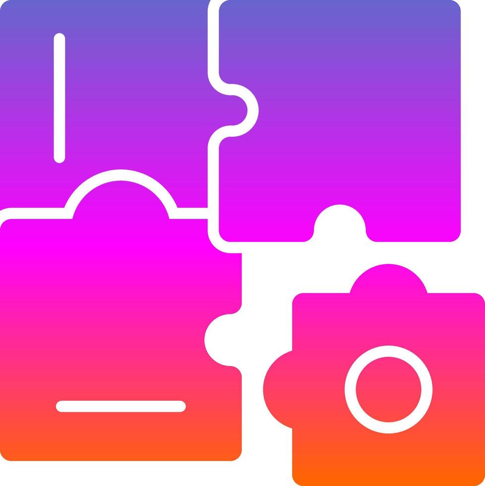 Problem Solving Vector Icon Design