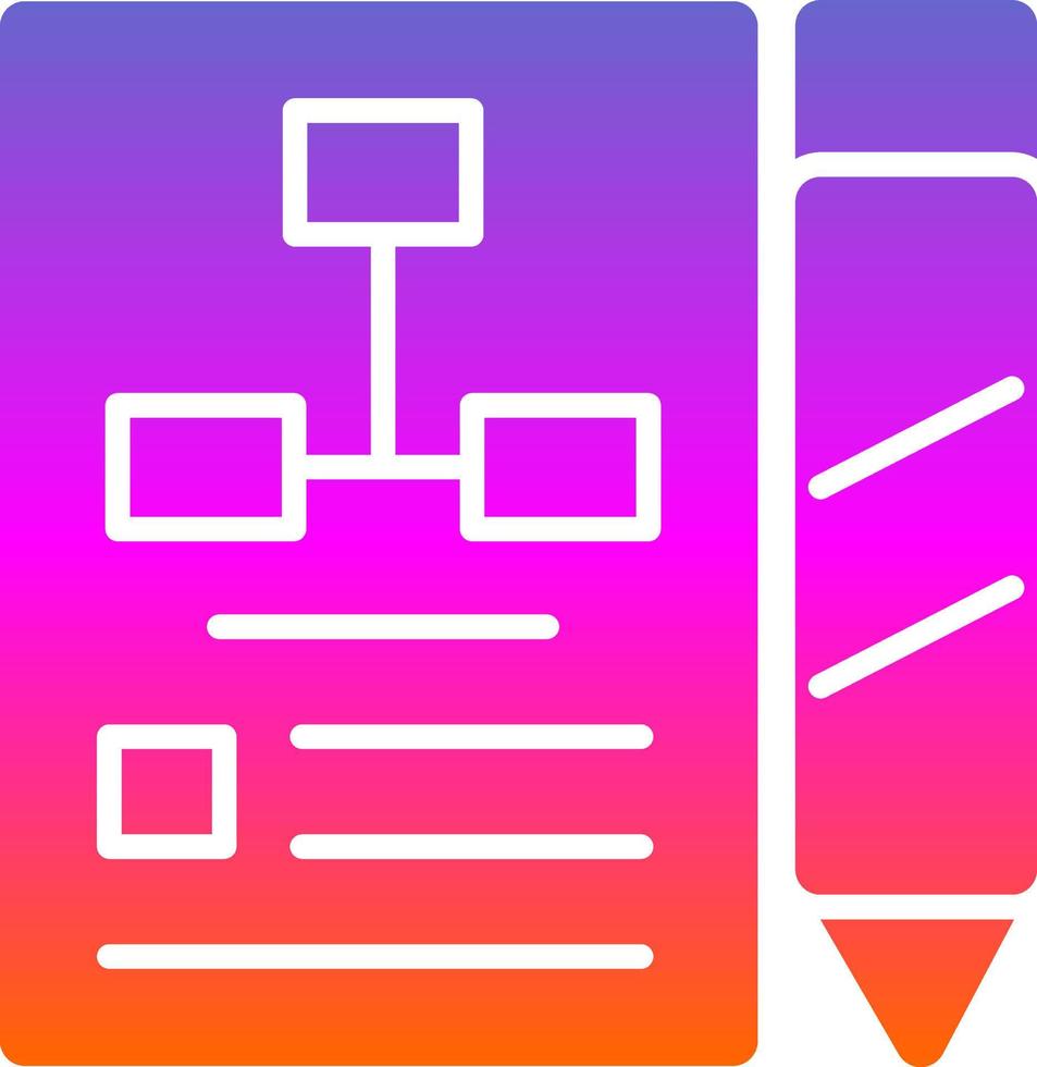 Planning Vector Icon Design