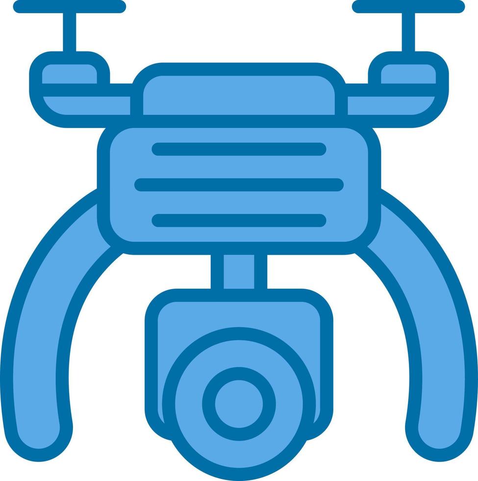 Drone Camera Vector Icon Design